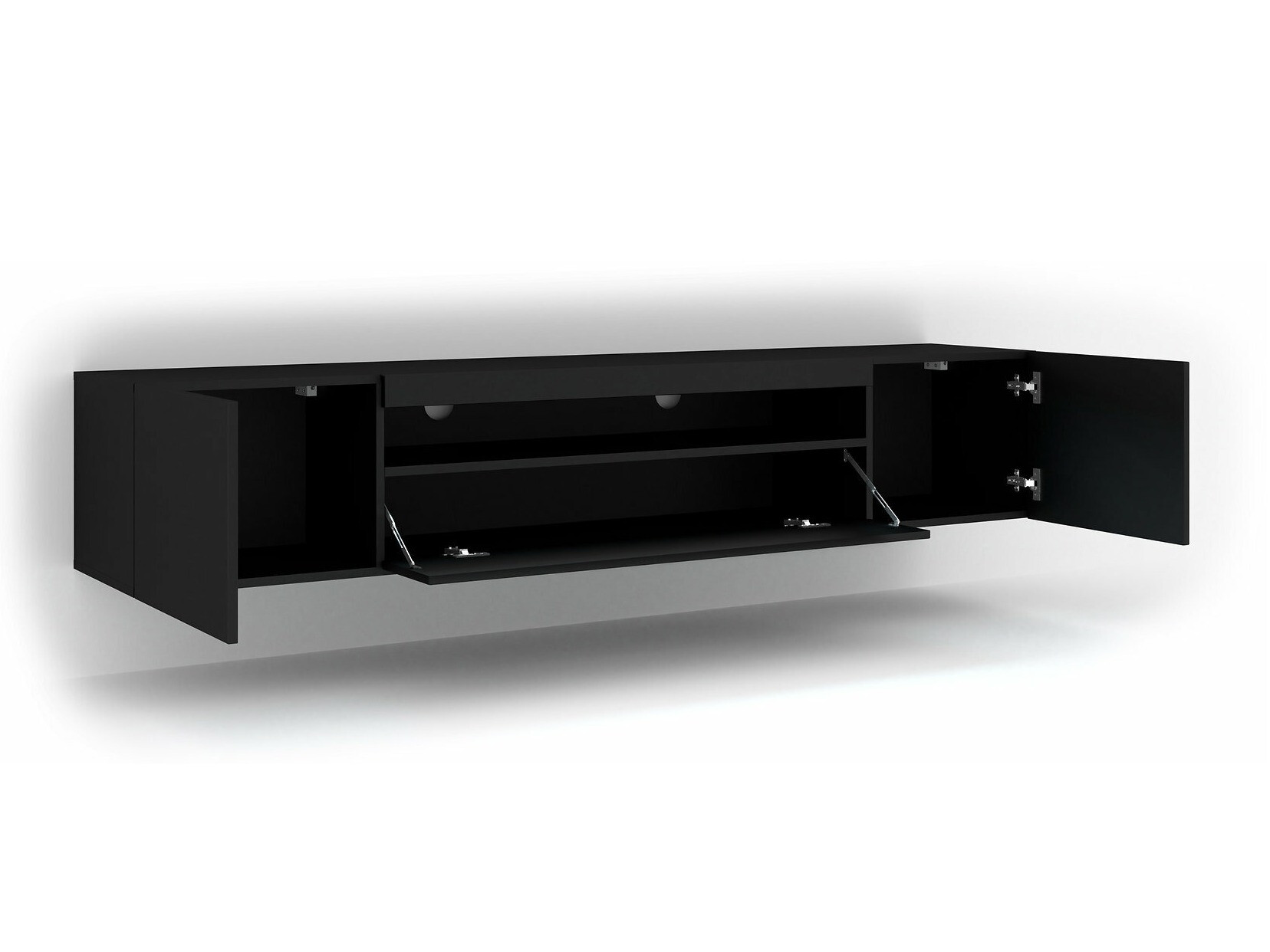 TV-omarica Morteo 104 (Črna)