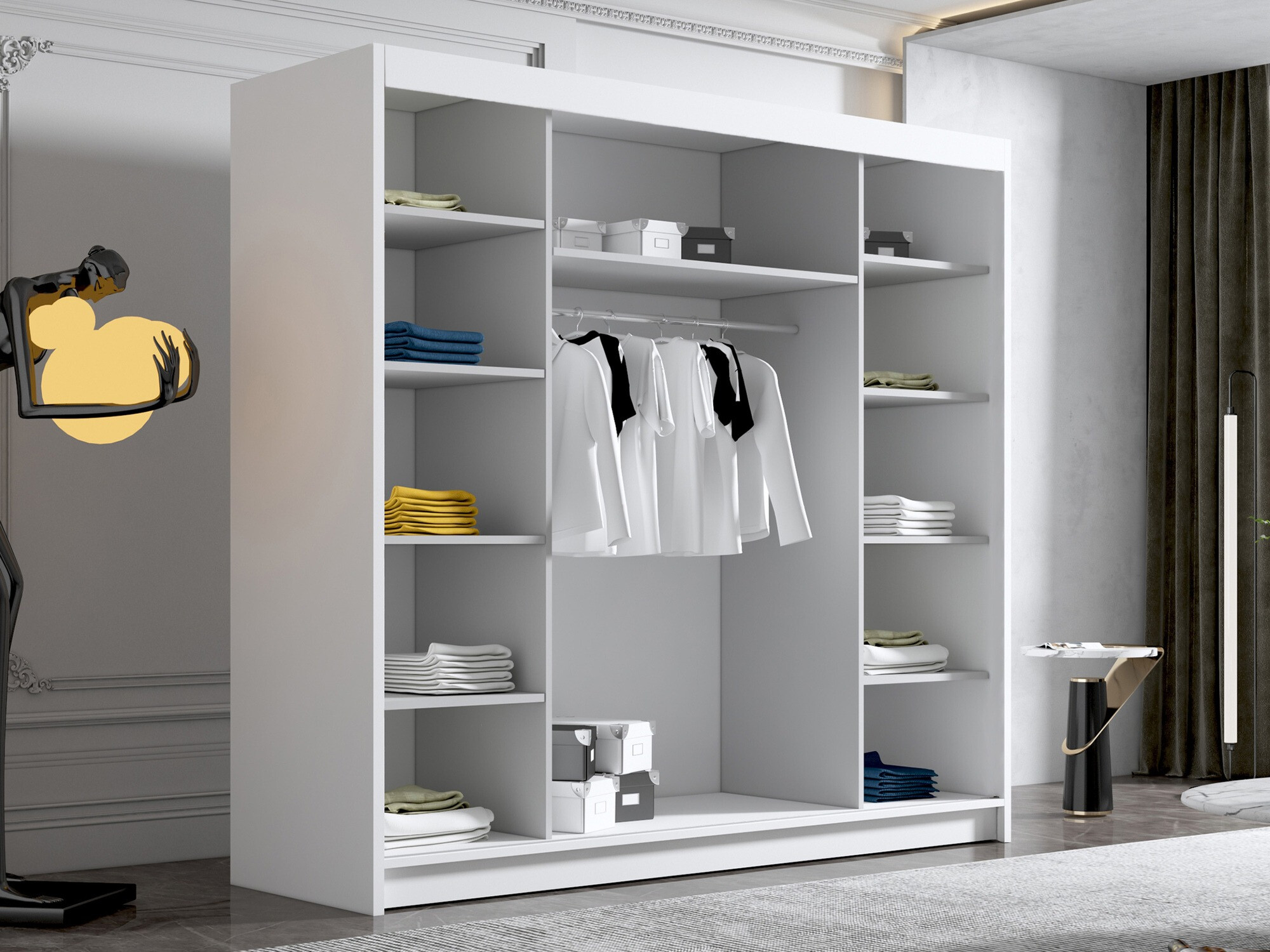 Garderobna omara Closico 185 (Kašmir)