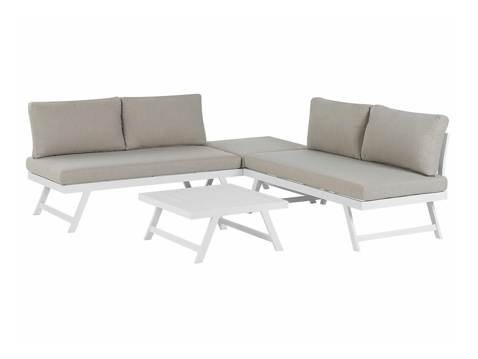 Komplet vrtnega pohištva Berwyn 1960 (Bela)