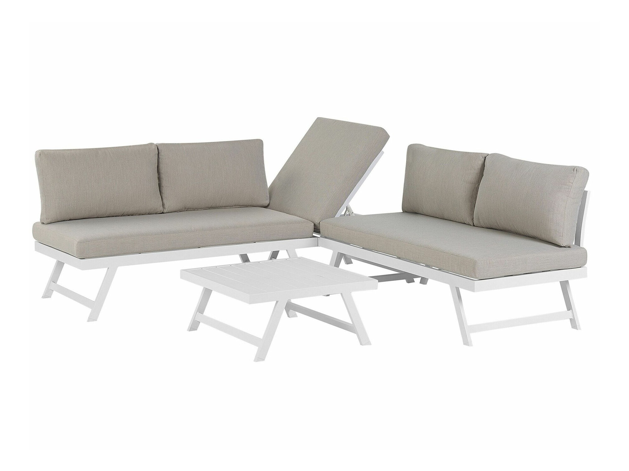 Komplet vrtnega pohištva Berwyn 1960 (Bela)