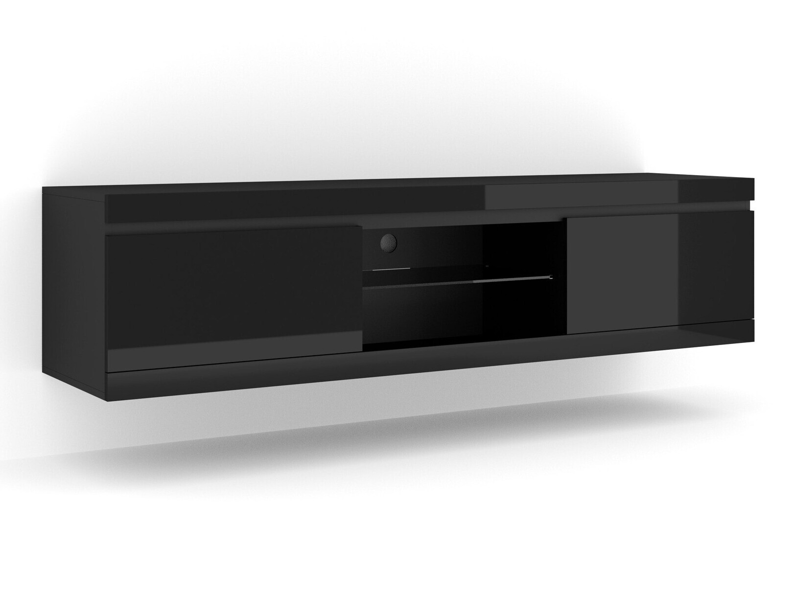 TV-omarica Buffalo 163 (Črna)