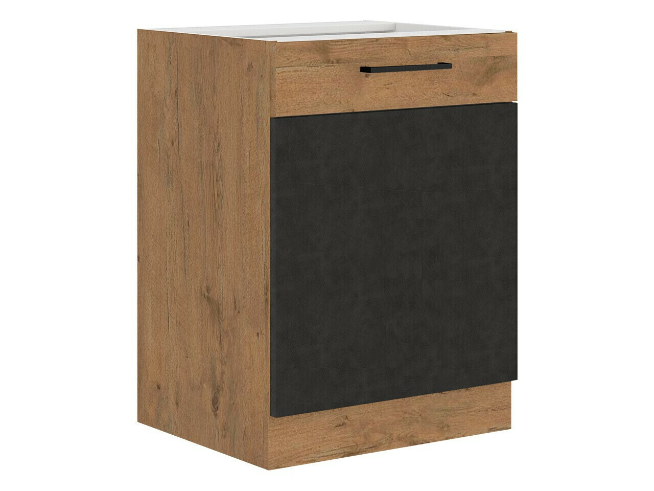 Modularna omarica z vrati Wood Grey 116