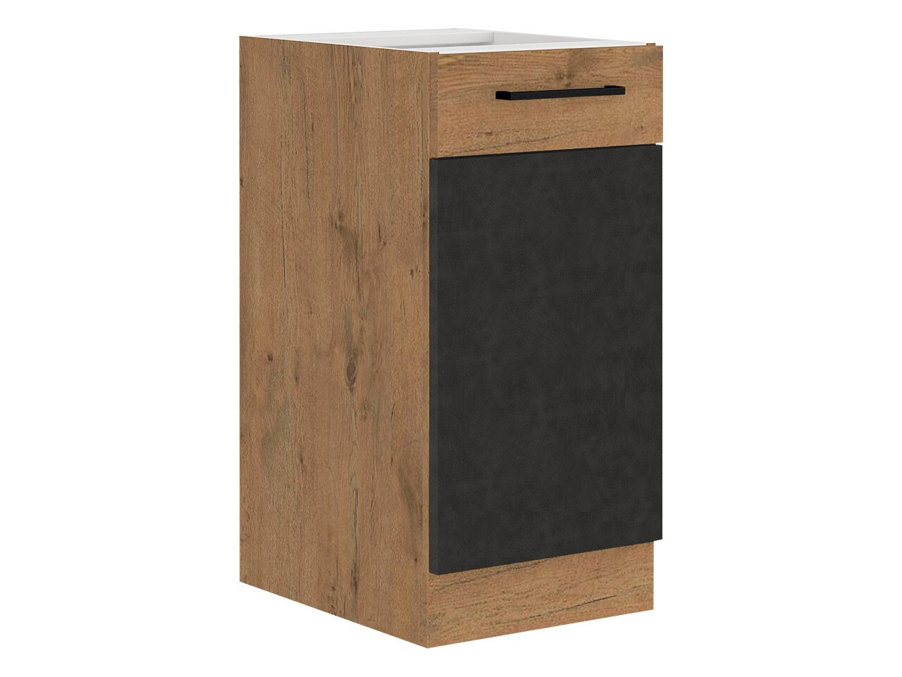 Modularna omarica z vrati Wood Grey 120