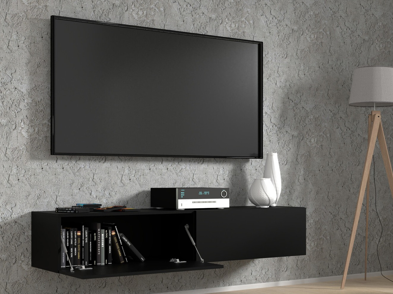 TV-omarica Buffalo 166 (Črna)