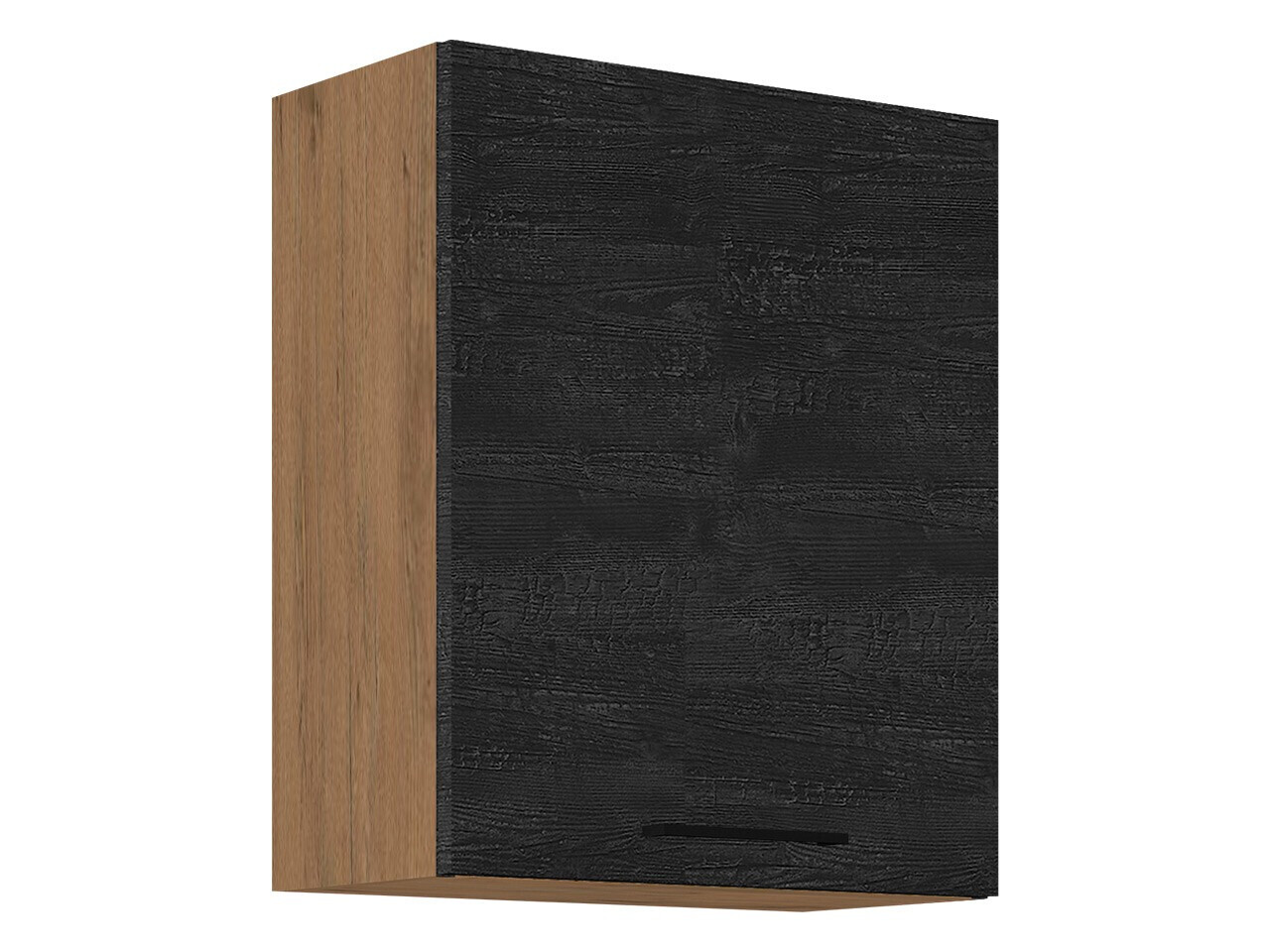 Modularna stenska omarica Wood Dark 108