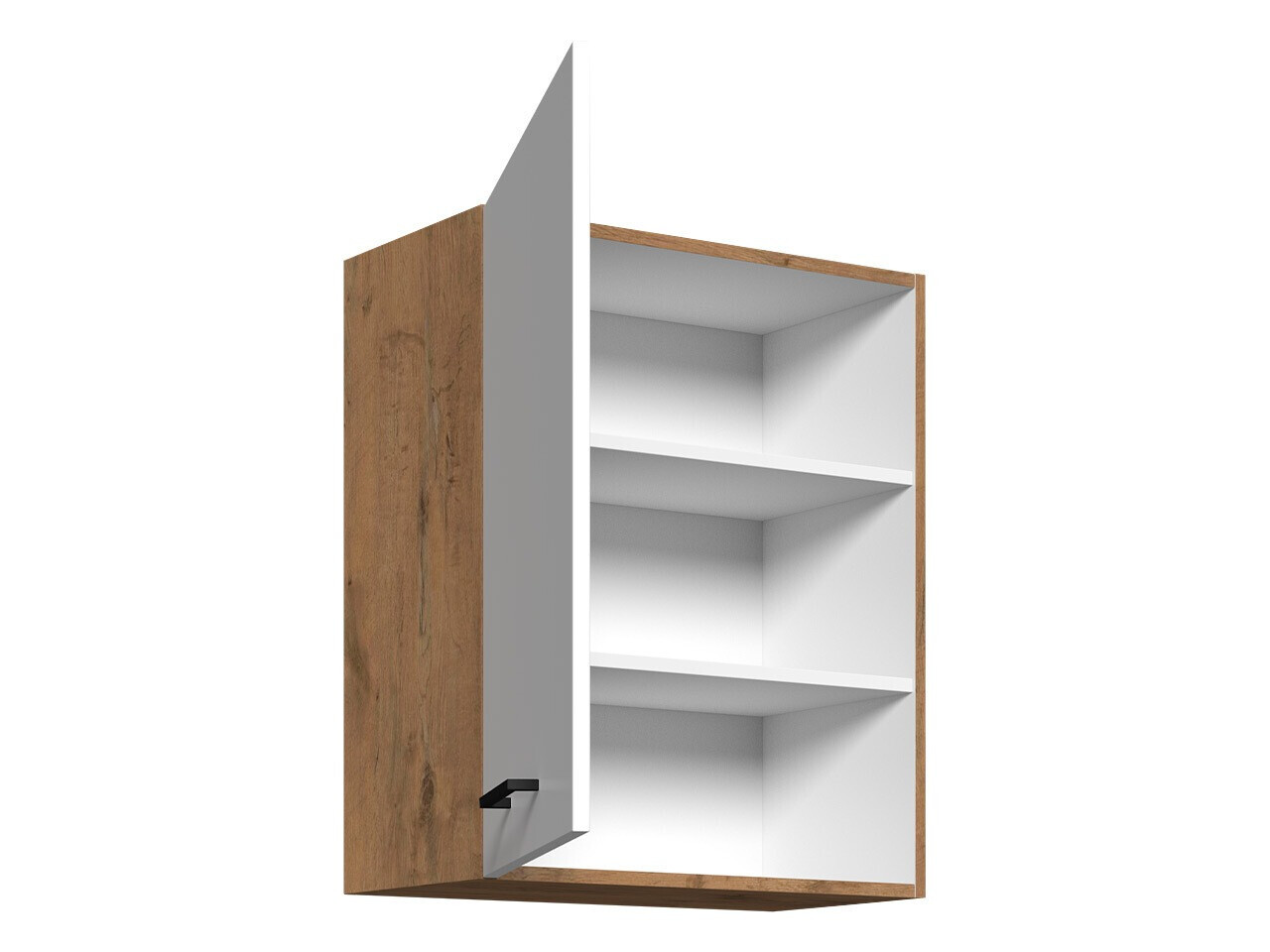 Modularna stenska omarica Wood Grey 112