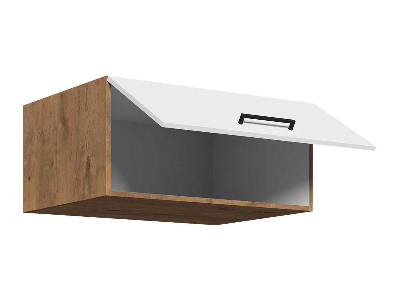 Modularna stenska omarica Wood Grey 133