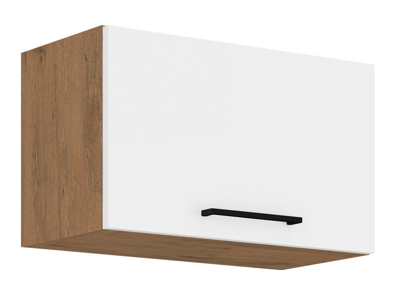 Modularna stenska omarica Wood White 111