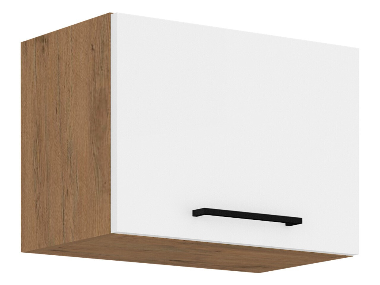 Modularna stenska omarica Wood White 117