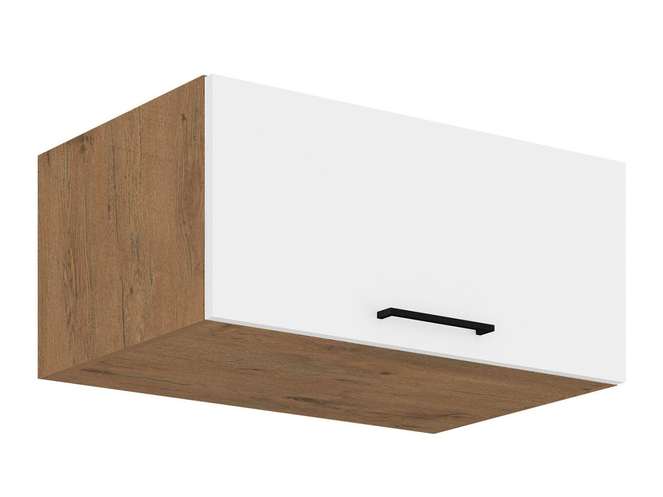 Modularna stenska omarica Wood White 134