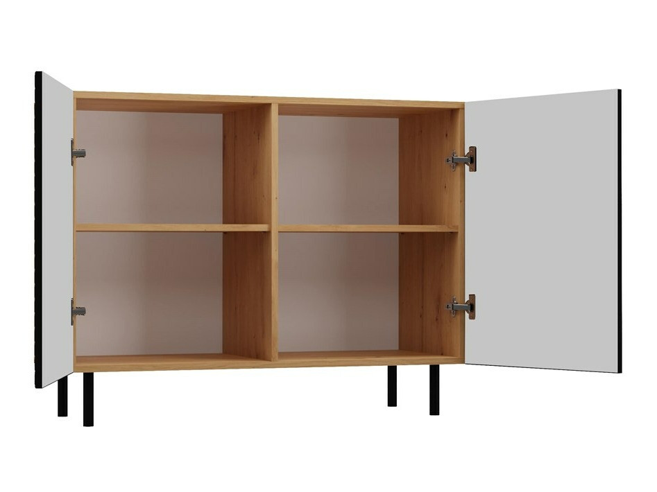 Omarica Romseru 101 (Črna + Artisan hrast)