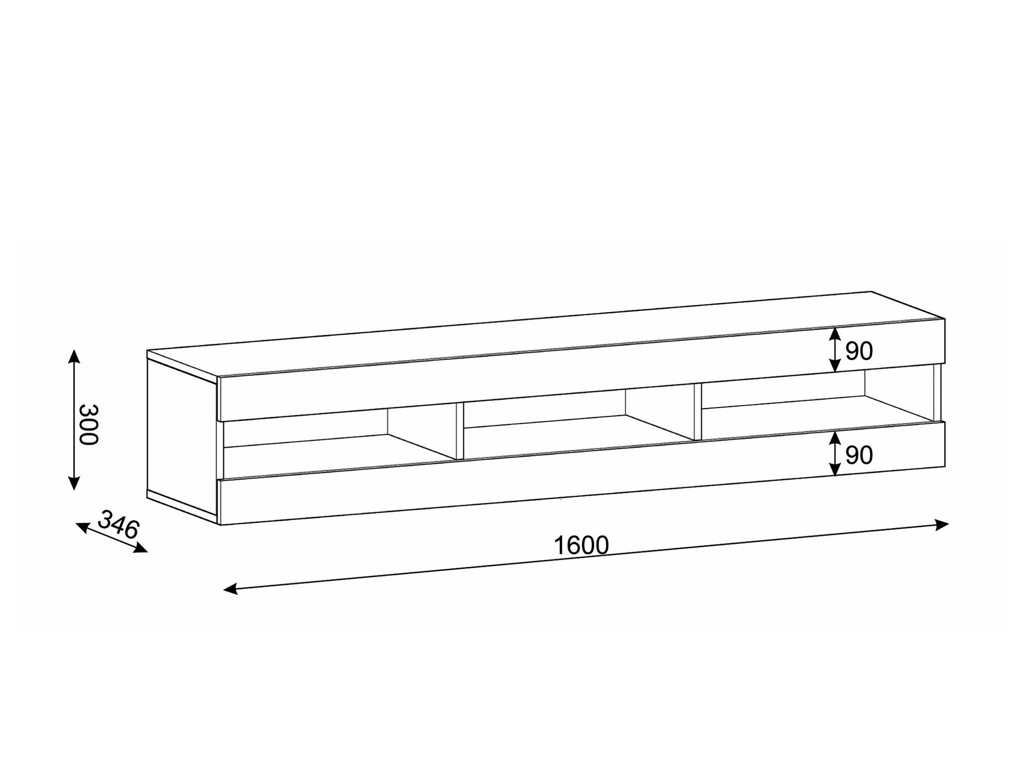 TV-omarica Buffalo 168 (Siva)
