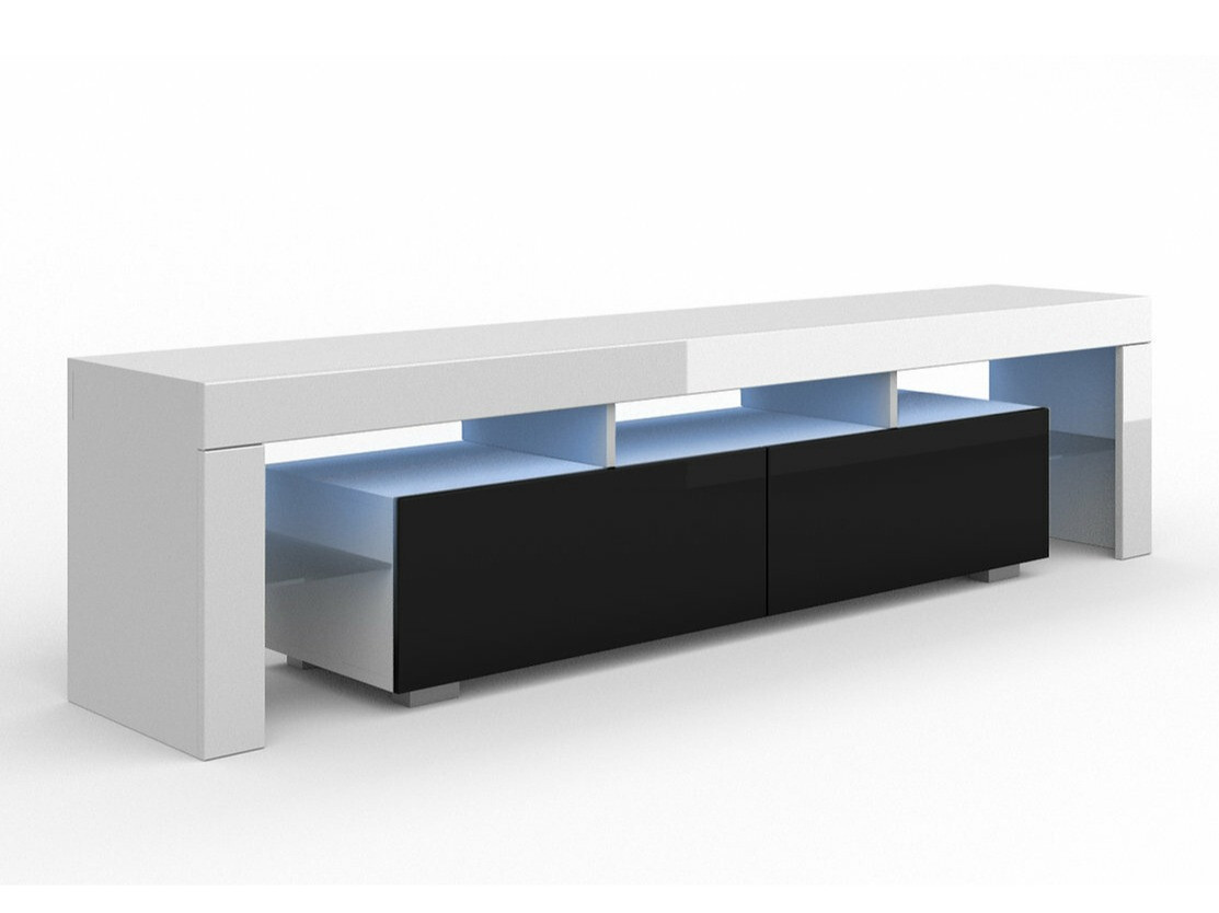 TV-omarica Buffalo 169 (Bela + Sijaj črna)