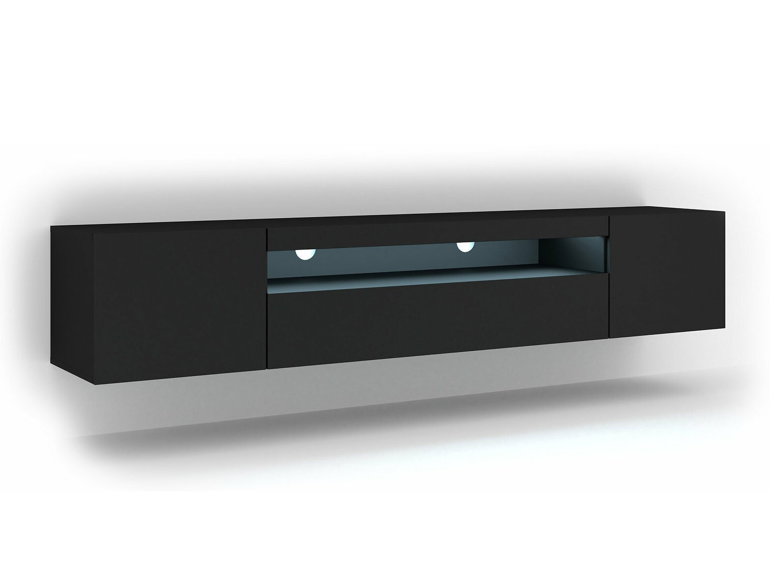 TV-omarica Morteo 104 (Črna)