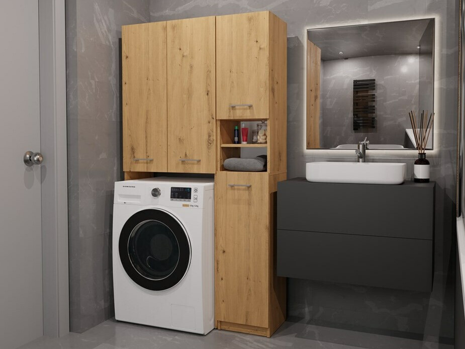 Kopalniški poličnik Mandeville 130 (Artisan hrast)