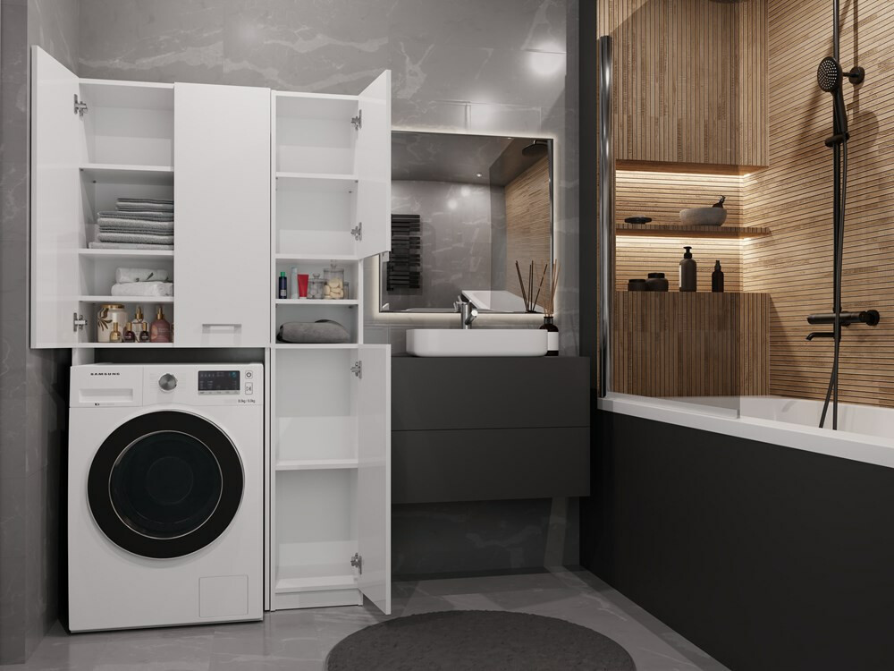 Kopalniški poličnik Mandeville 130 (Bela)