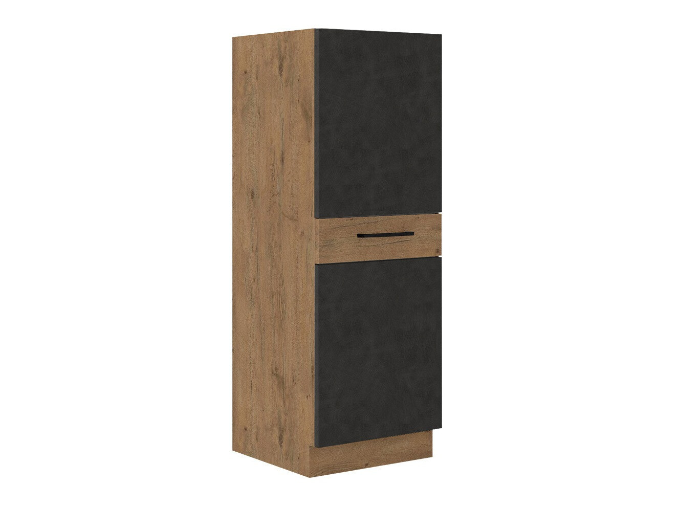 Modularna omarica s predalom in vrati Wood Grey 100