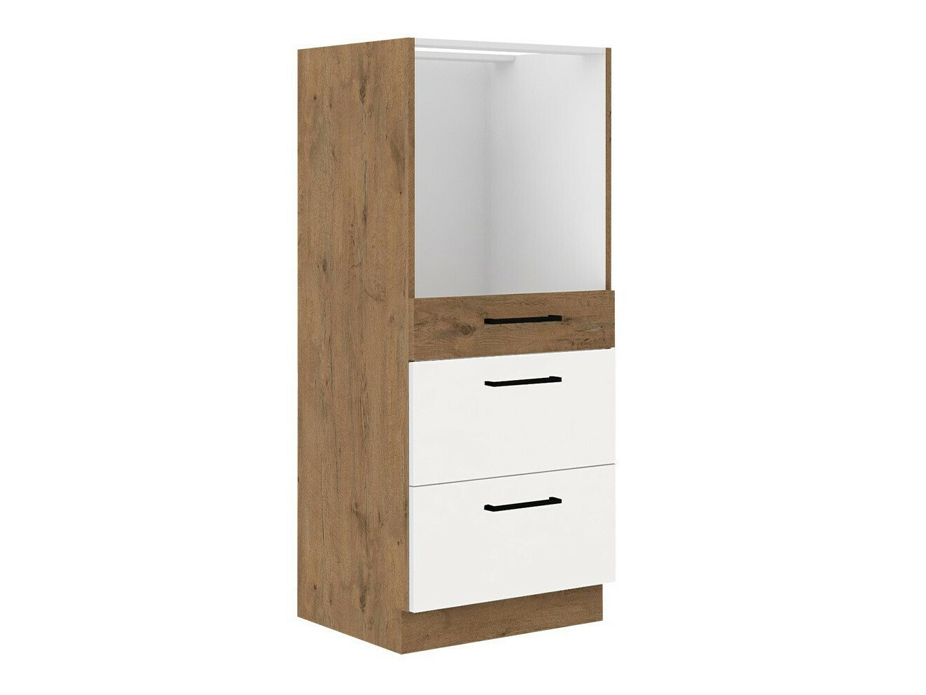 Modularna omarica za vgradne aparate Wood White 102