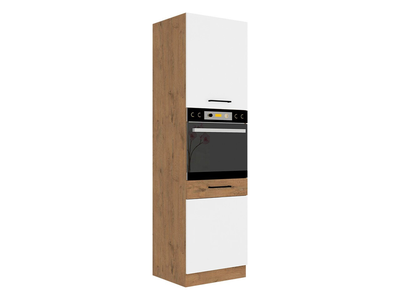 Modularna omarica za vgradne aparate Wood White 113