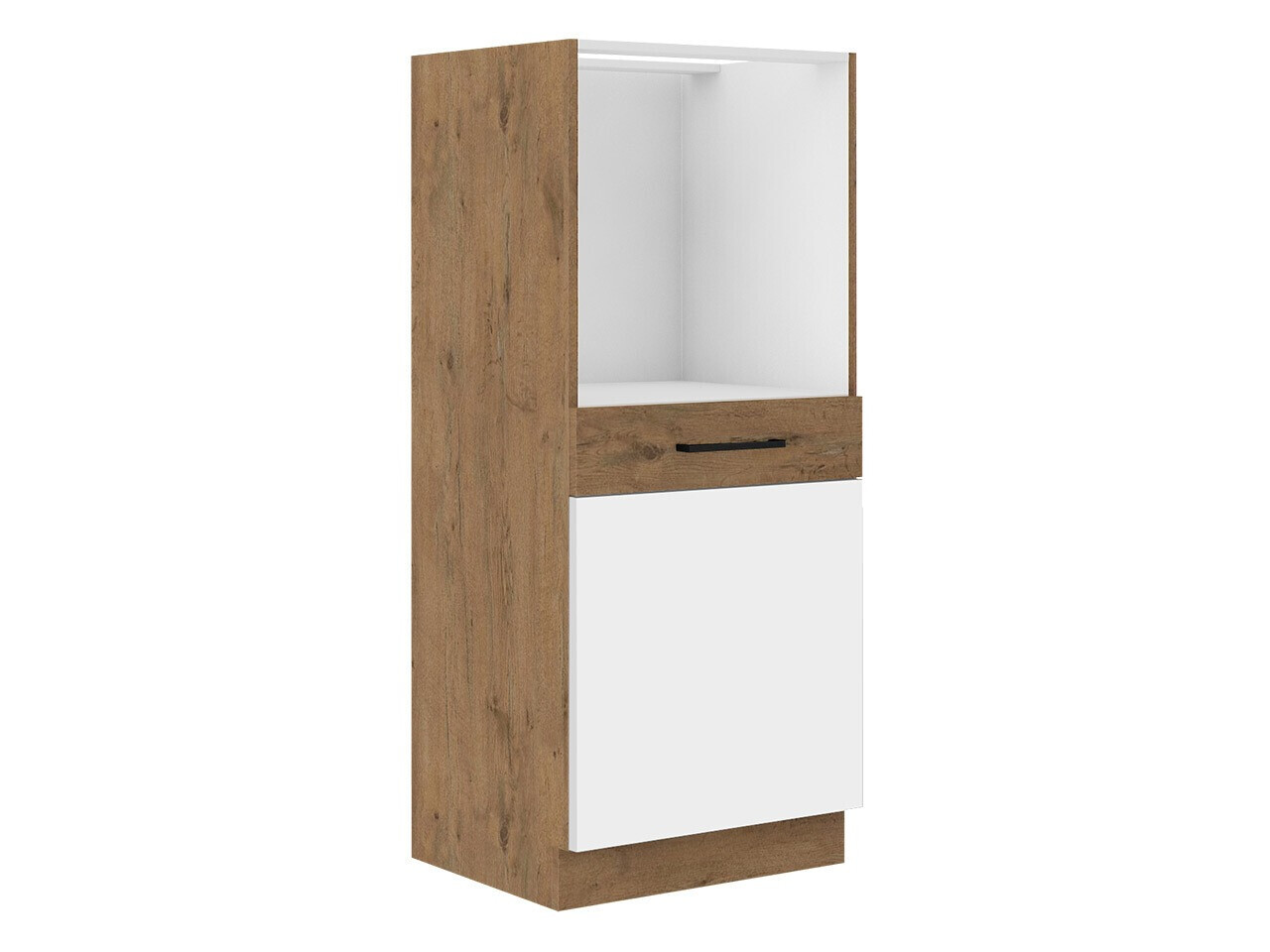 Modularna omarica za vgradne aparate Wood White 122