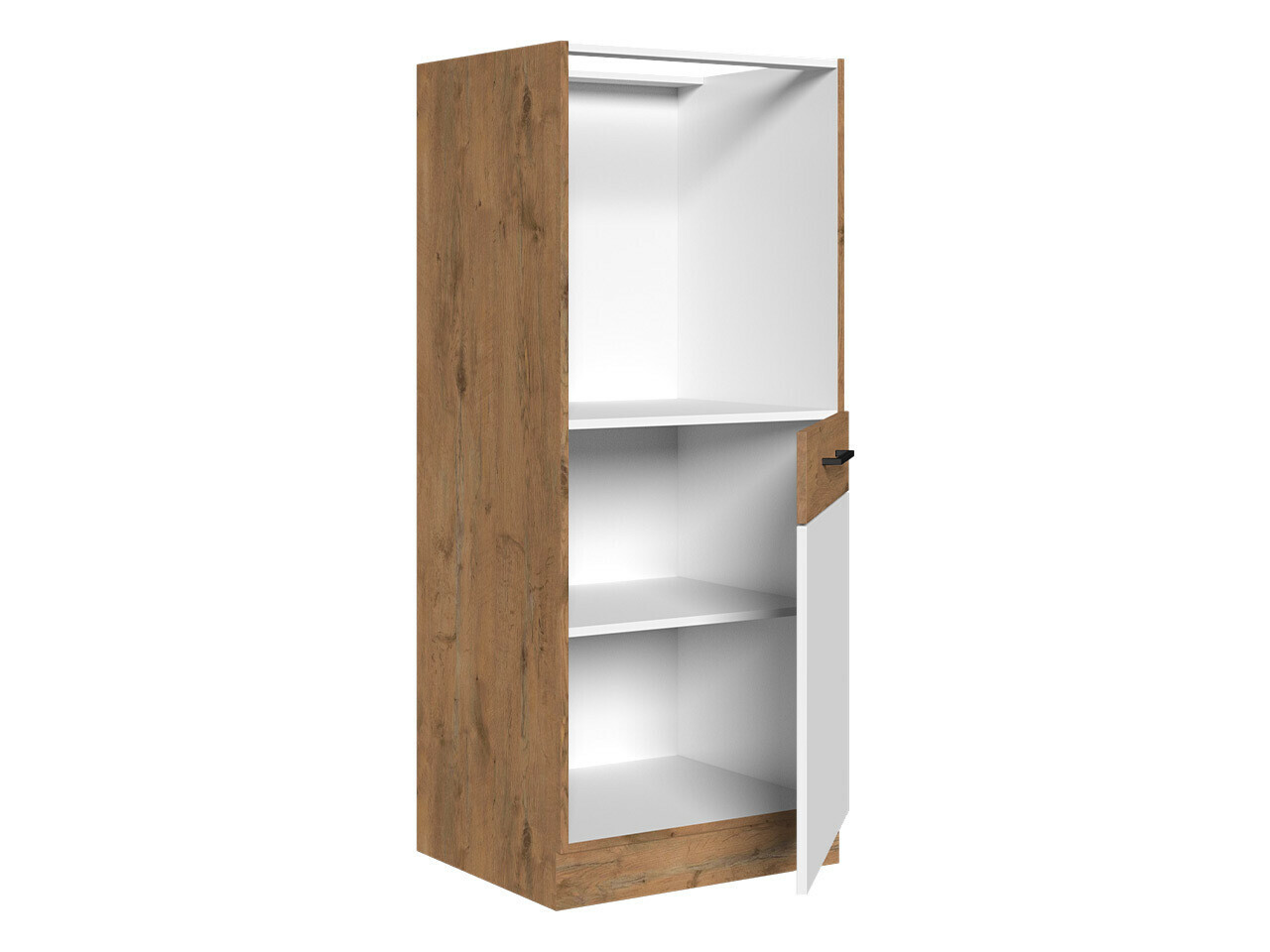 Modularna omarica za vgradne aparate Wood White 122