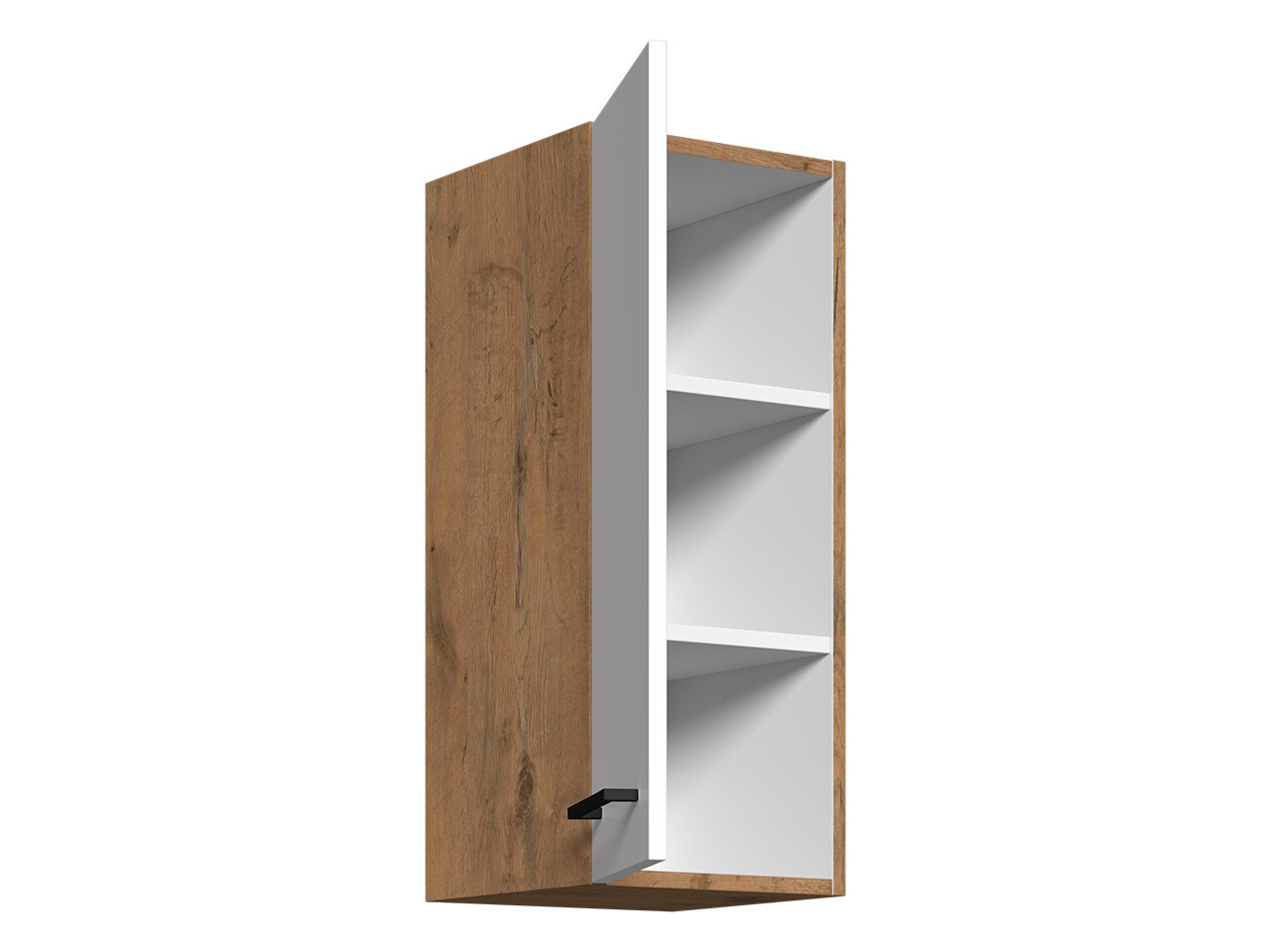 Modularna stenska omarica Wood Grey 131