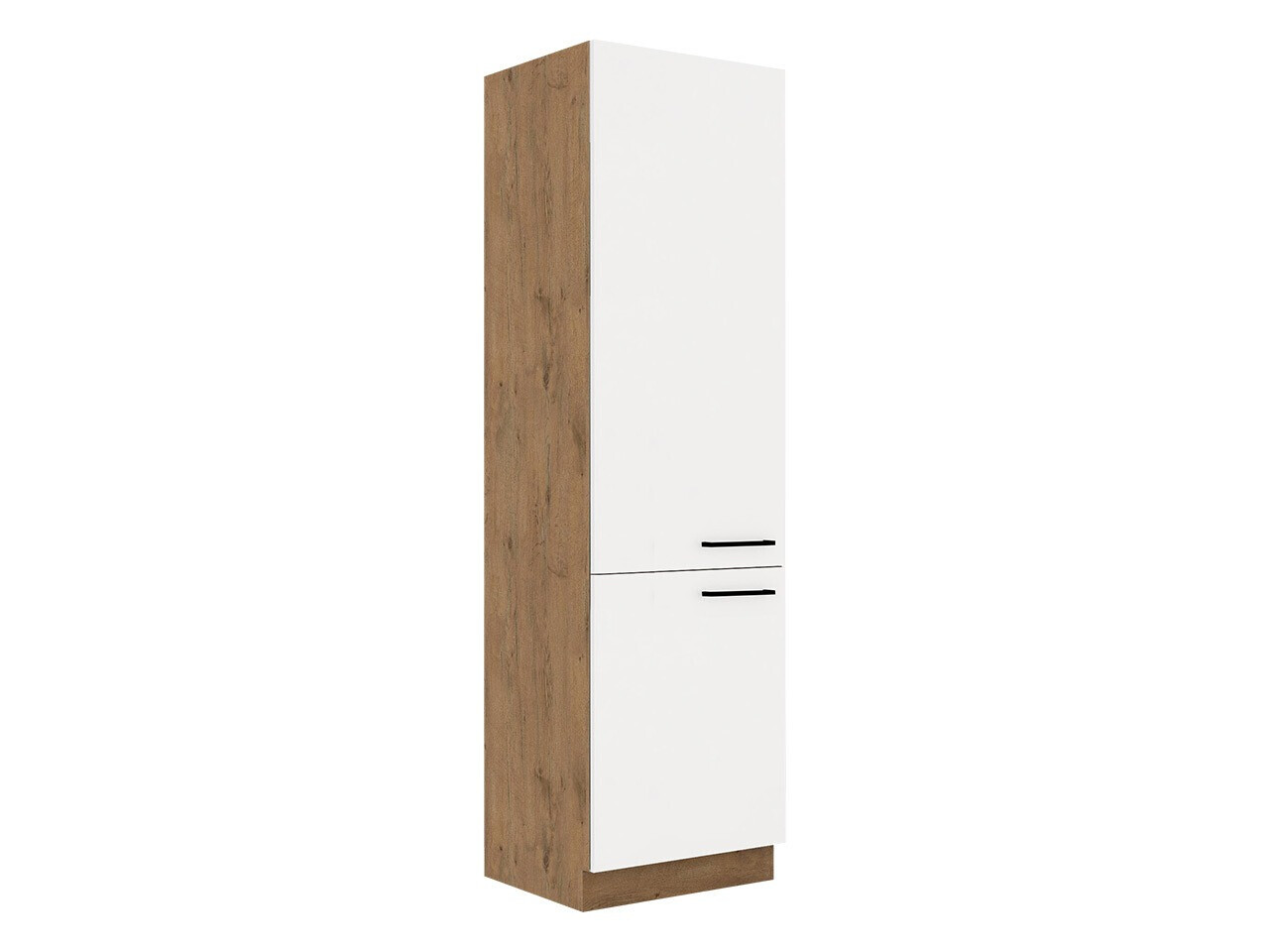 Modularna omarica z vrati Wood White 135