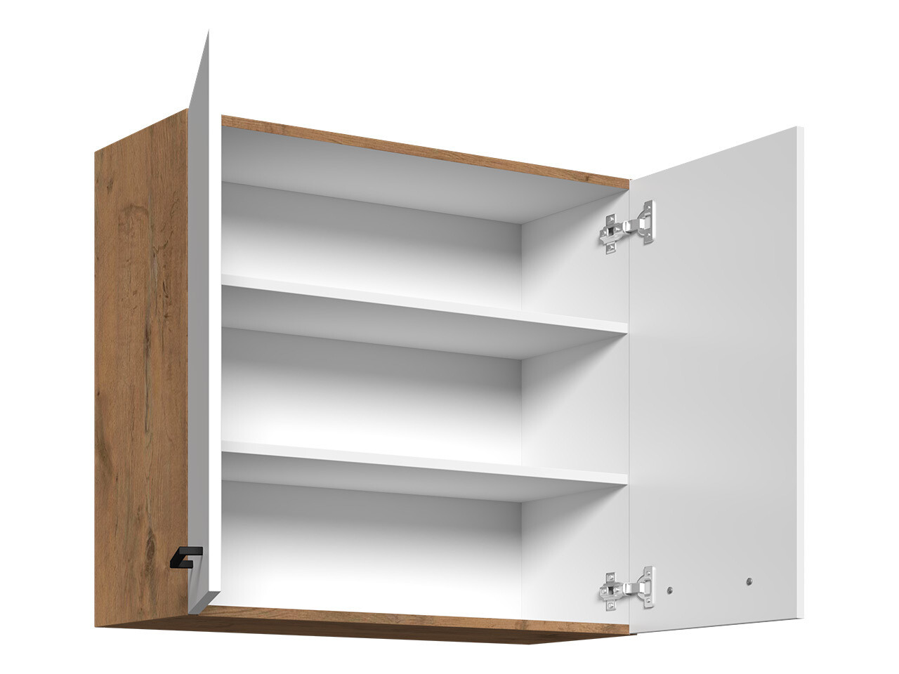 Modularna stenska omarica Wood Grey 121