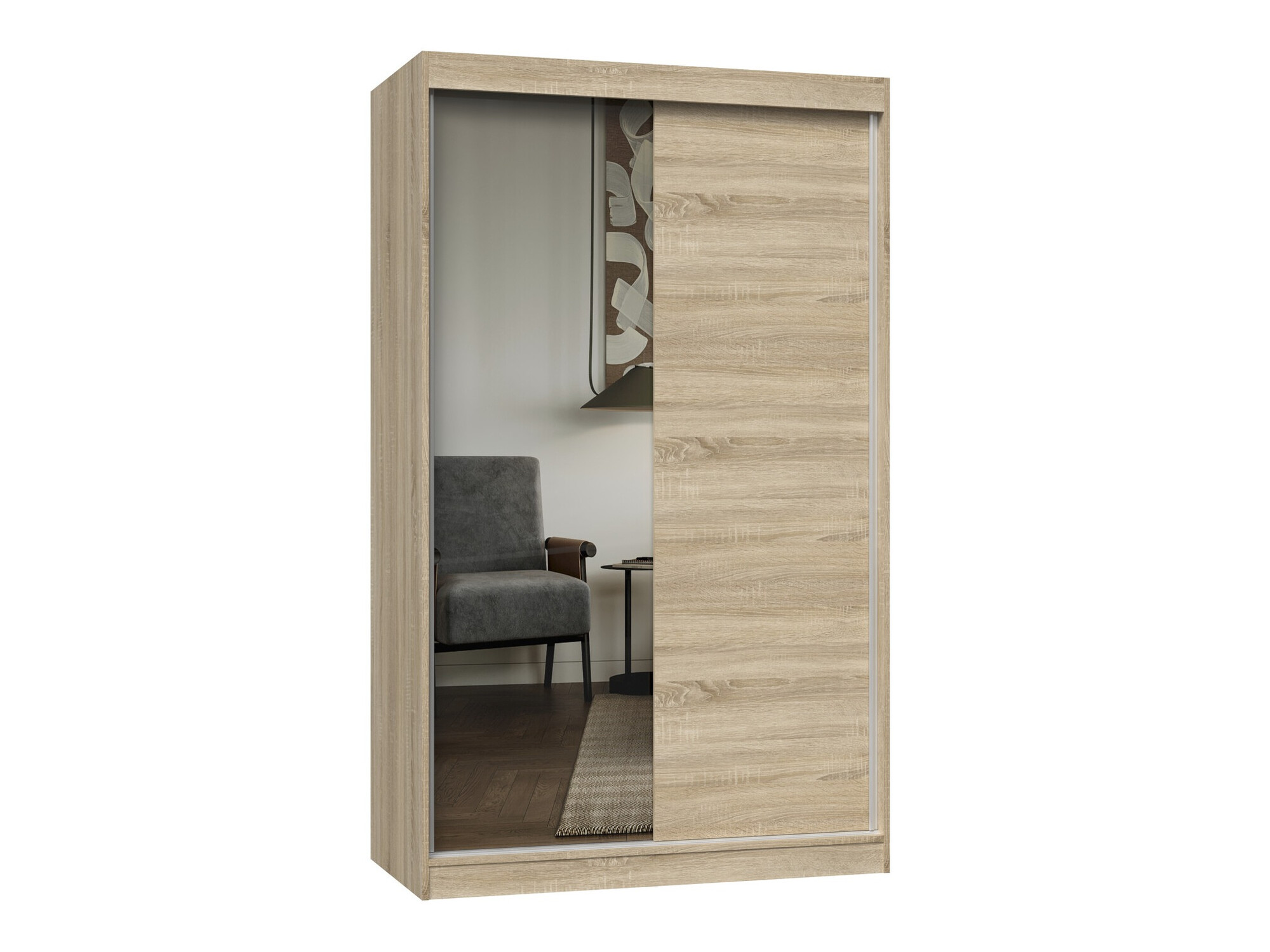 Garderobna omara Mandeville 155 (Sonoma hrast)