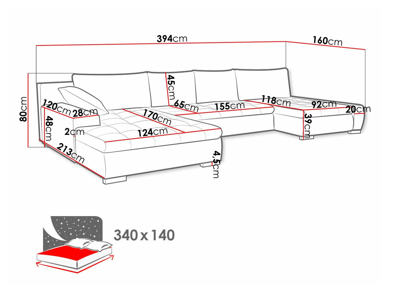 Kotna garnitura Comfivo 106 (Uttario Velvet 2955 + Evo 25)