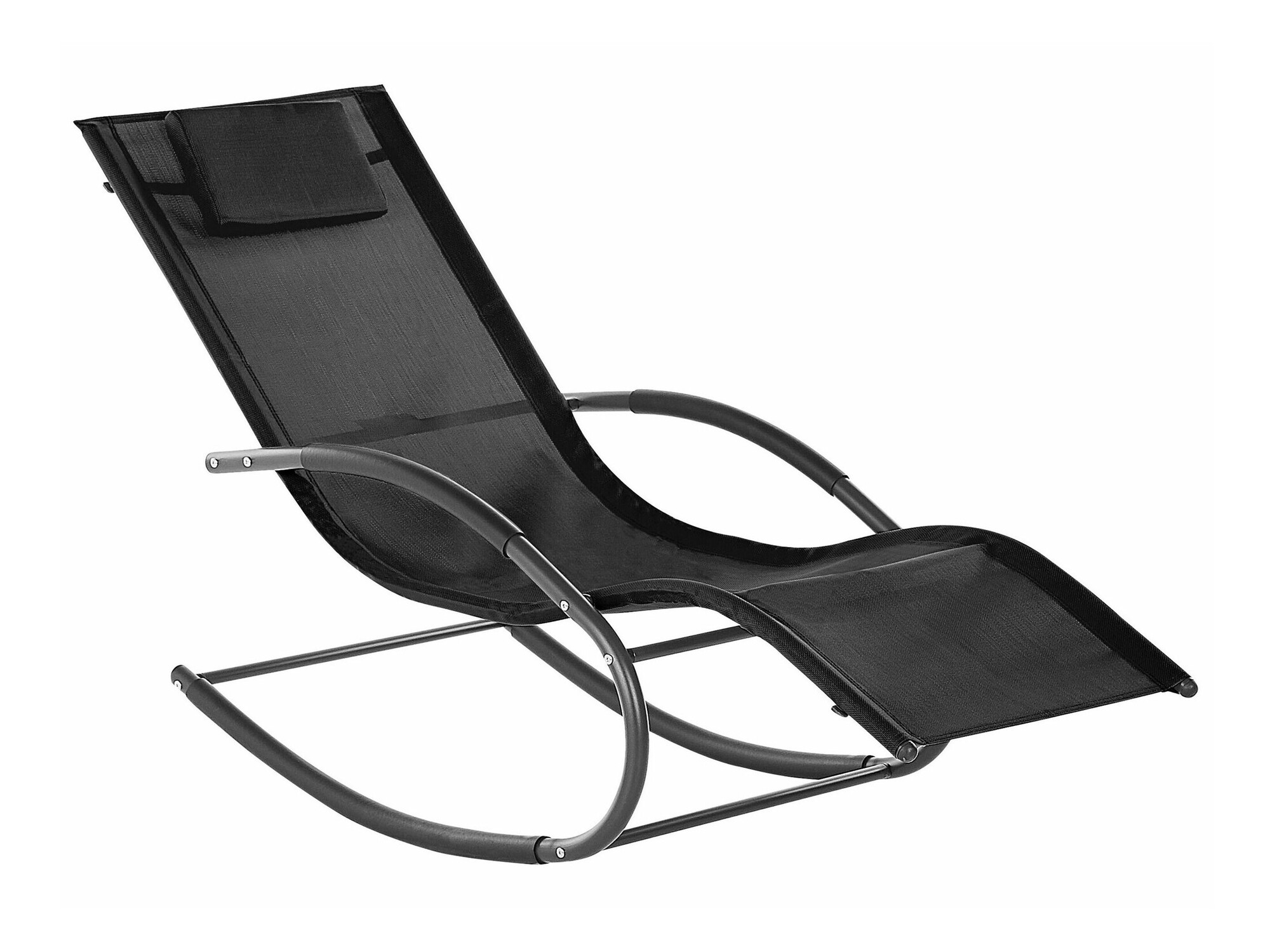 Vrtni ležalnik Berwyn 1973 (Črna)