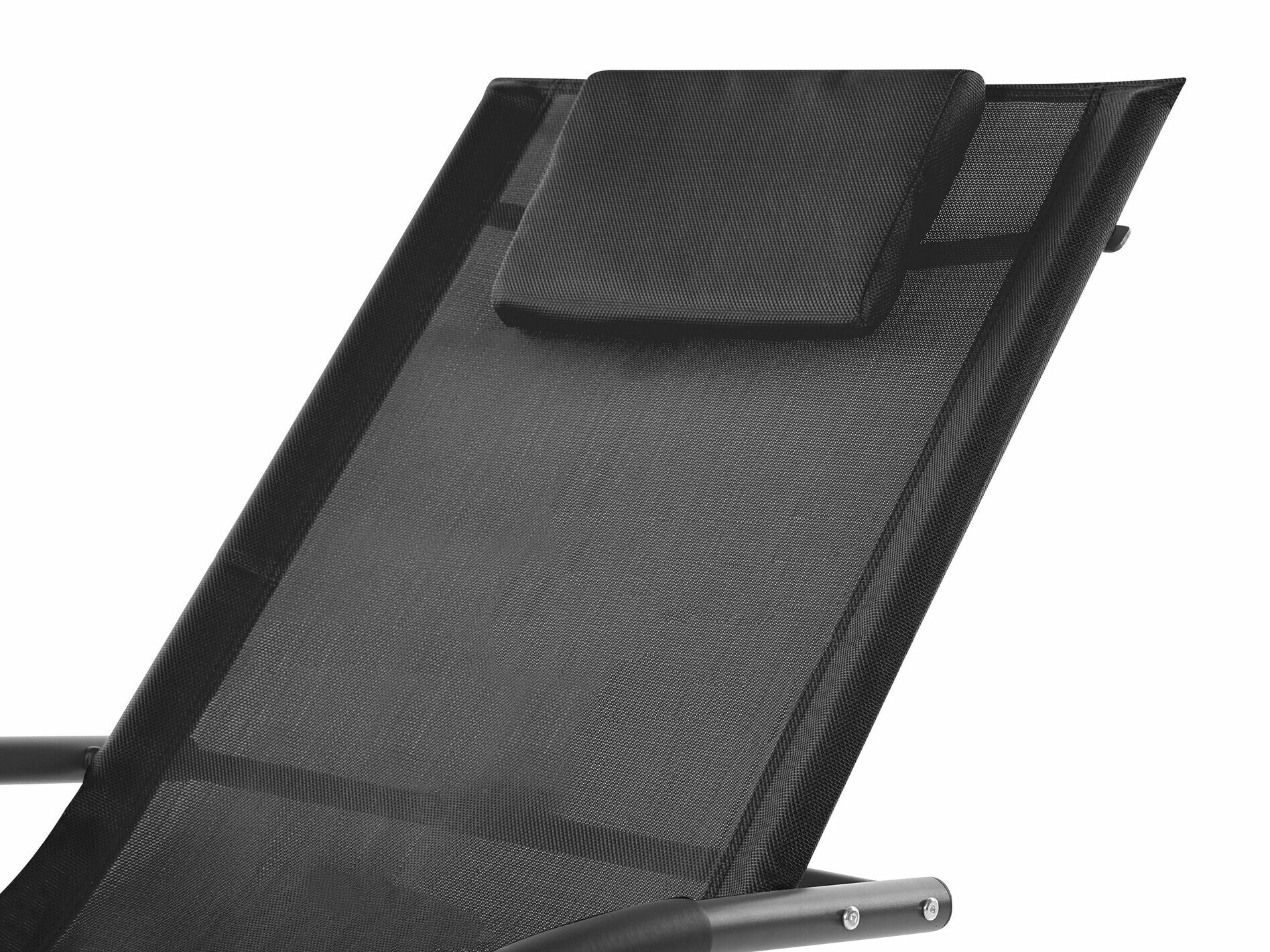 Vrtni ležalnik Berwyn 1973 (Črna)