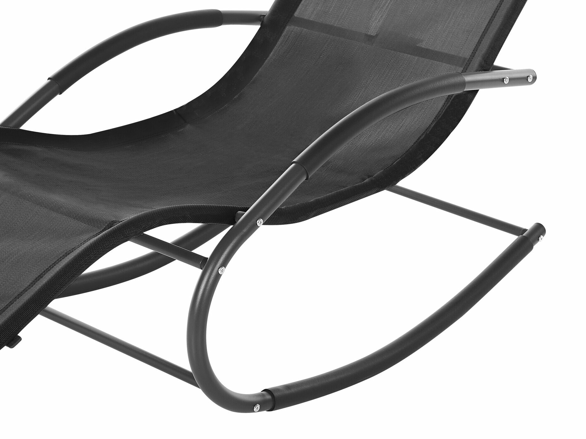 Vrtni ležalnik Berwyn 1973 (Črna)