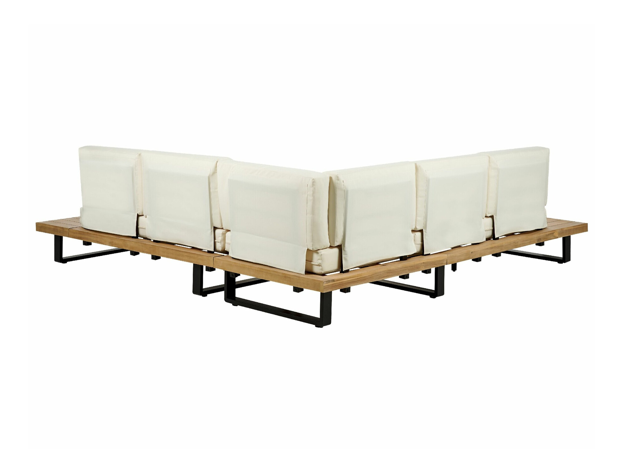 Komplet vrtnega pohištva Berwyn 1987 (Bež + Svetel les)