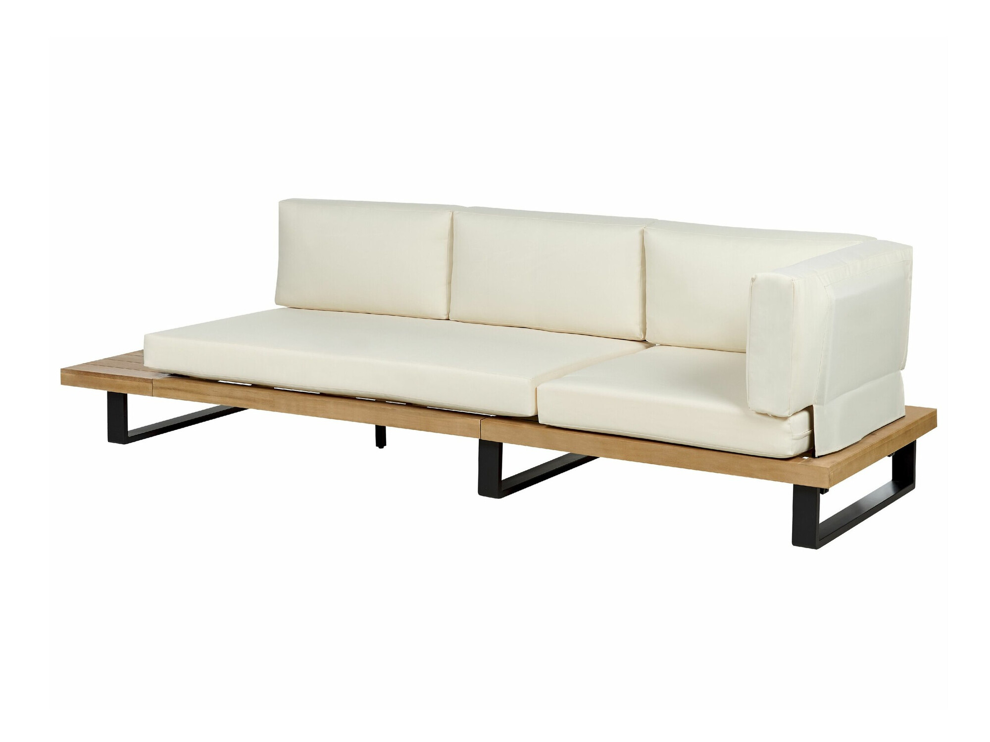 Komplet vrtnega pohištva Berwyn 1987 (Bež + Svetel les)