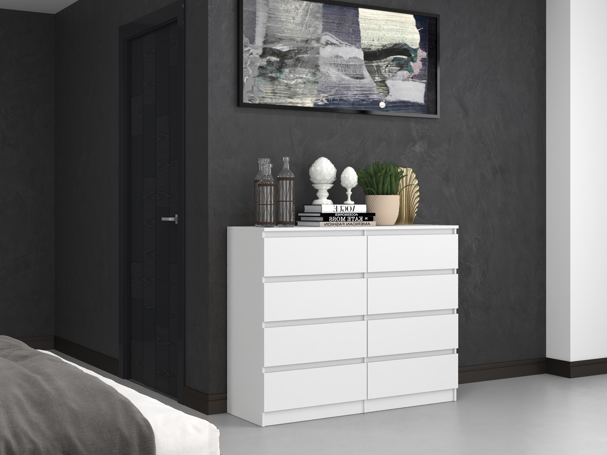 Komoda Elbvelu 101 (Bela)