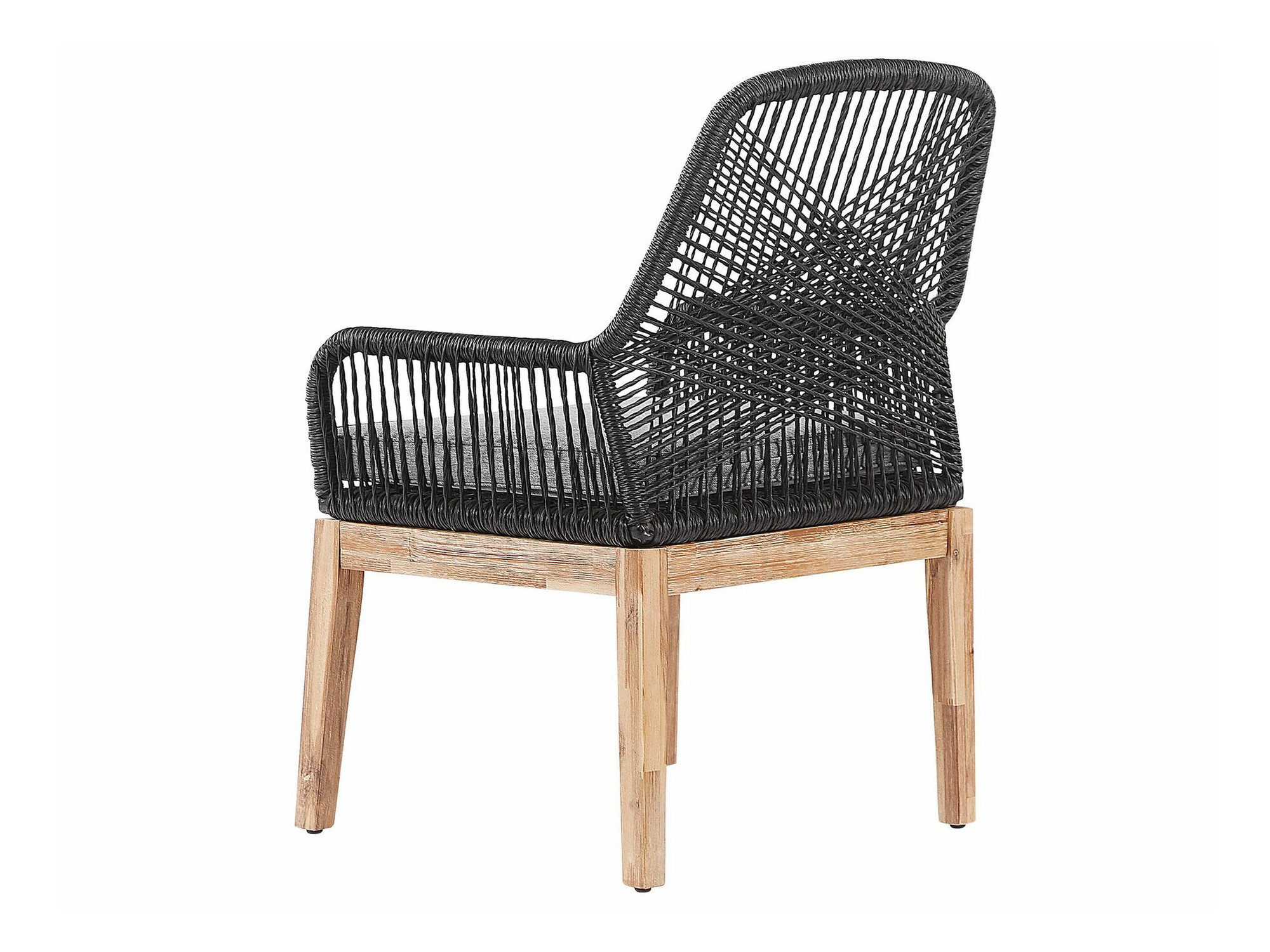 Komplet mize in stolov Nolsoro 105 (Črna)