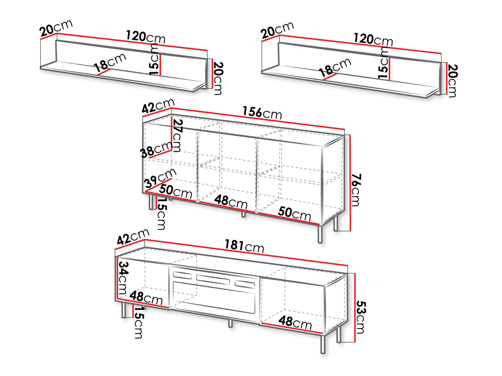 Komplet za dnevno sobo Livsevi 108