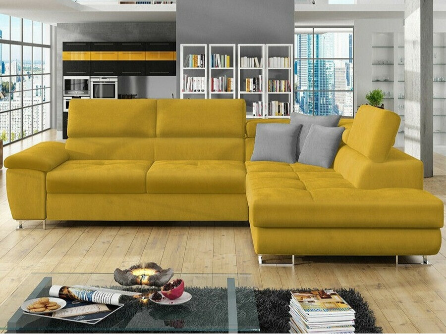 Kotna garnitura Comfivo Ruta II (Magic Velvet 2234 + Magic Velvet 2217)