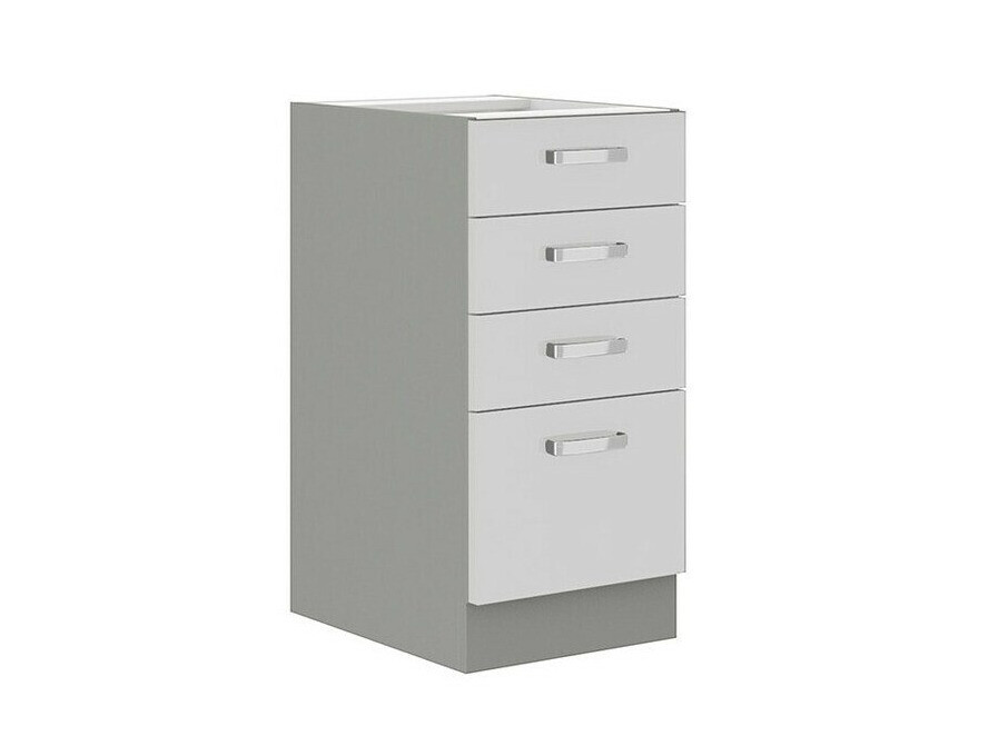 Modularna omarica s predali Multi White 122