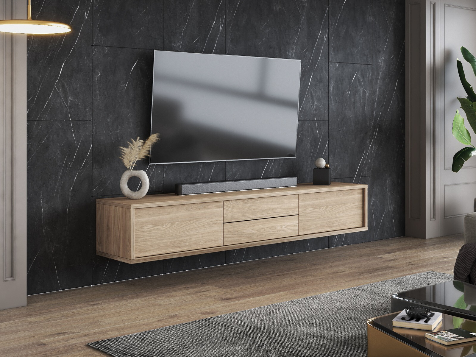 TV-omarica Austin 325 (Hrast)
