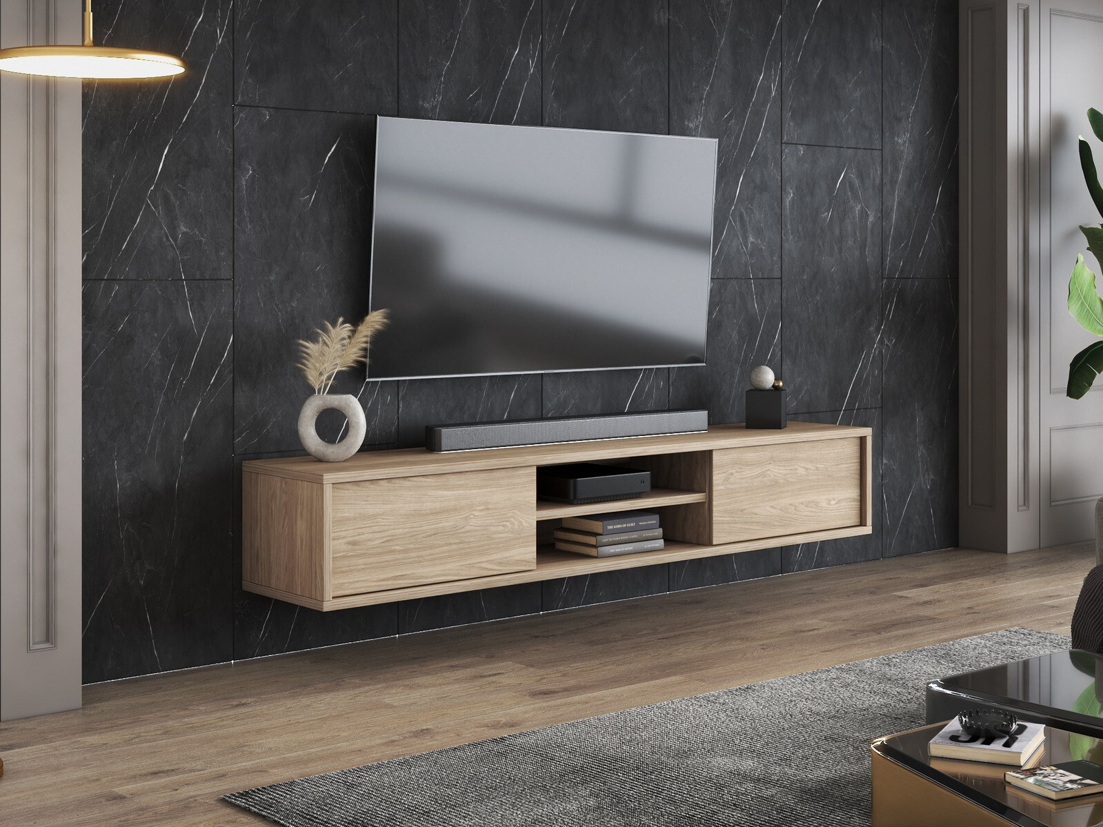 TV-omarica Austin 326 (Hrast)