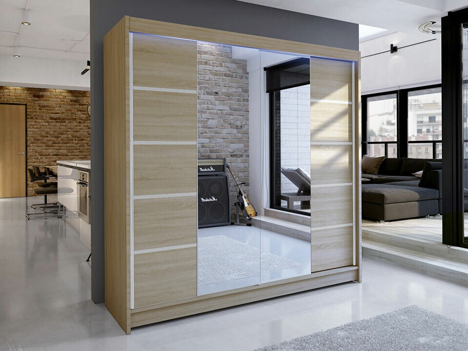 Garderobna omara Closico 154 (Sonoma hrast)