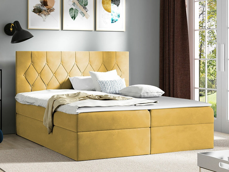 Boxspring postelja Hortulus (Mikrofaza 07)