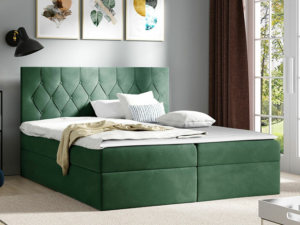 Boxspring postelja Hortulus (Mikrofaza 10)