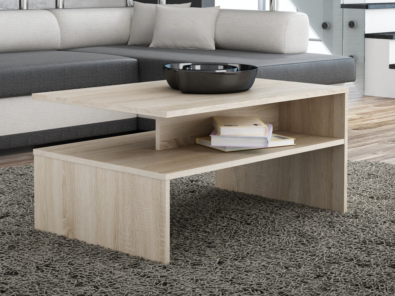 Klubska mizica Mandeville 199 (Sonoma hrast)