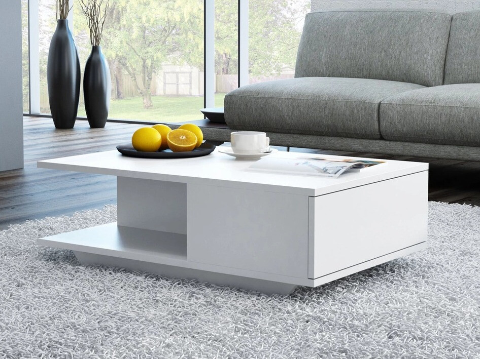 Klubska mizica Mandeville 205 (Bela)