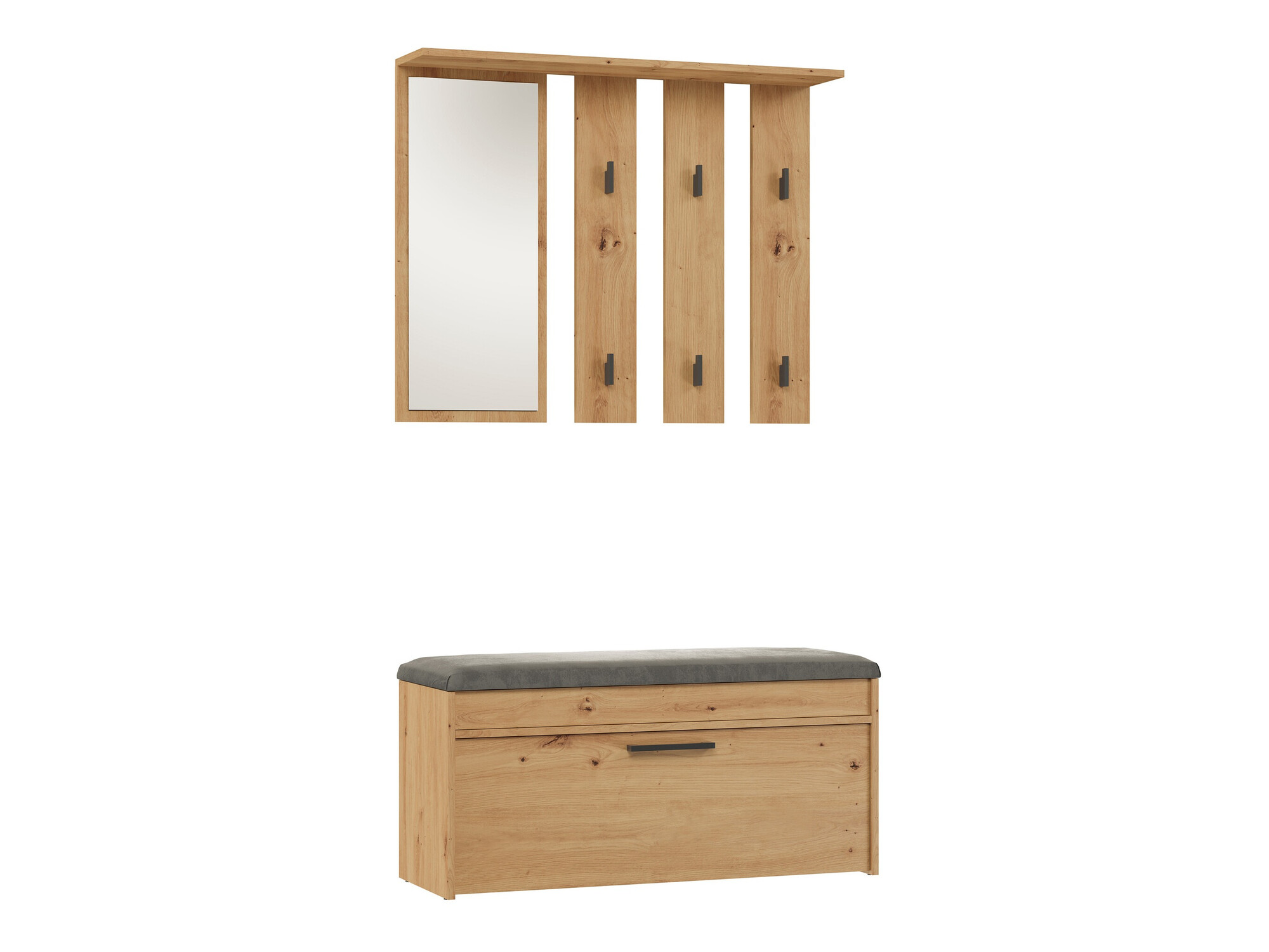 Komplet za predsobo Mandeville 218 (Artisan hrast)