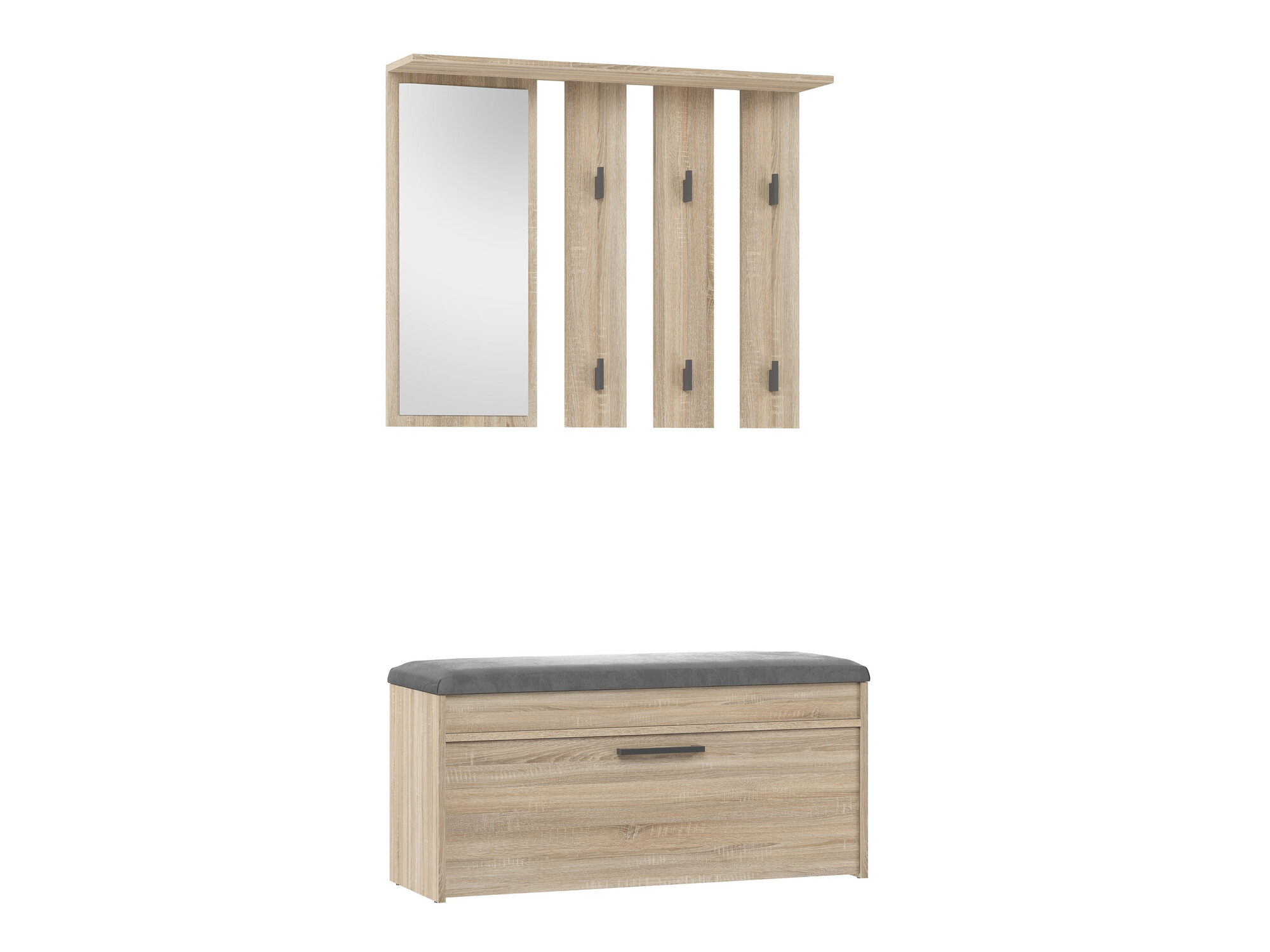 Komplet za predsobo Mandeville 218 (Sonoma hrast)