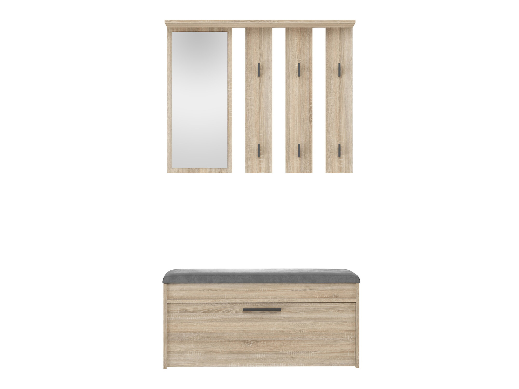 Komplet za predsobo Mandeville 218 (Sonoma hrast)